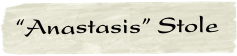 “Anastasis” Stole

         Burse & Veil
